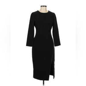 Like new Likely black casual zipper midi-length dress.
